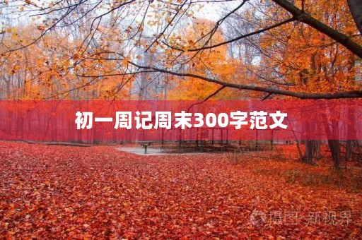 初一周记周末300字范文 初一周记周末300字范文