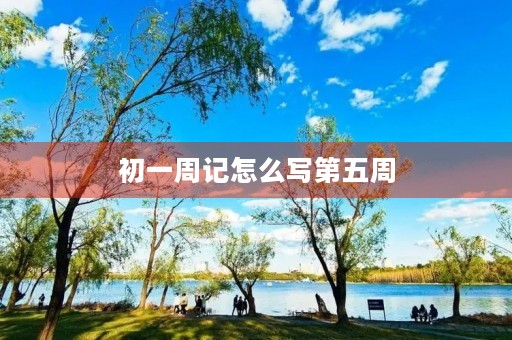 初一周记怎么写第五周