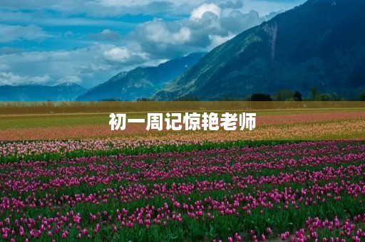 初一周记惊艳老师 初一周记惊艳老师