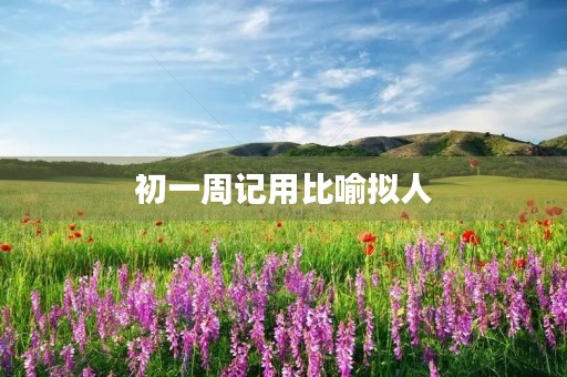 初一周记用比喻拟人 初一周记用比喻拟人