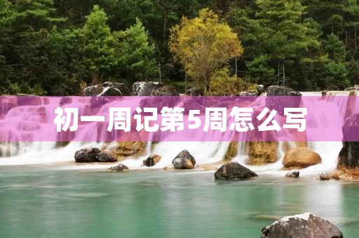 初一周记第5周怎么写 初一周记第5周怎么写