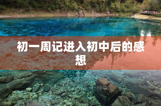 初一周记进入初中后的感想