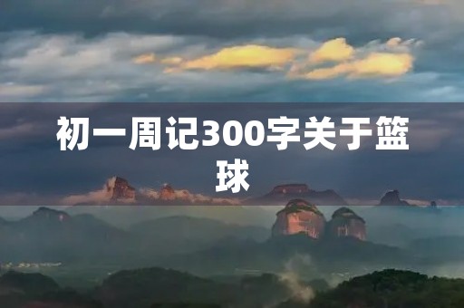 初一周记300字关于篮球 初一周记300字关于篮球