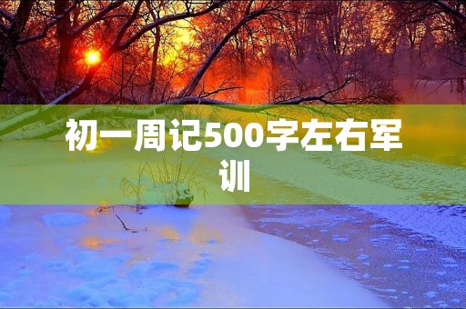 初一周记500字左右军训