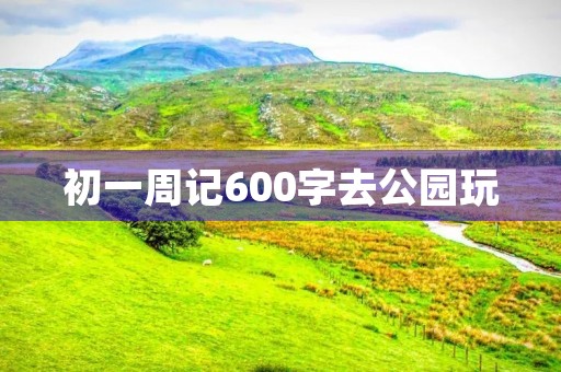 初一周记600字去公园玩 初一周记600字去公园玩