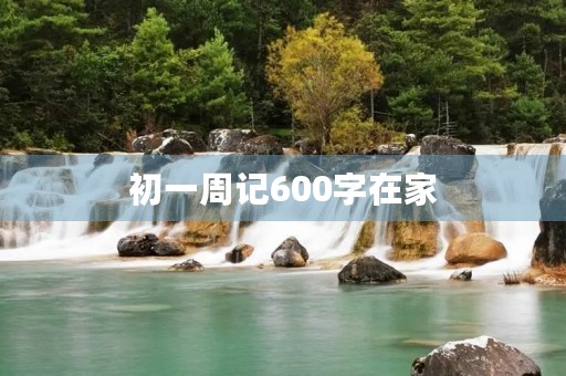 初一周记600字在家 初一周记600字在家