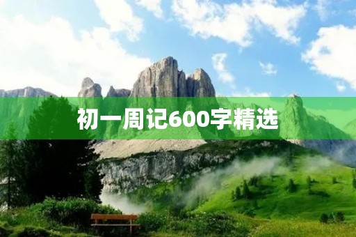 初一周记600字精选