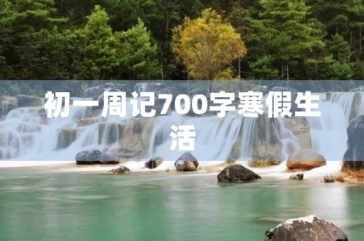 初一周记700字寒假生活