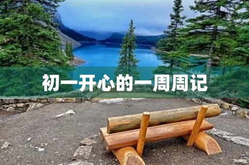 初一开心的一周周记