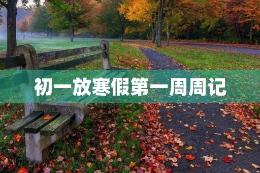 初一放寒假第一周周记 初一放寒假第一周周记