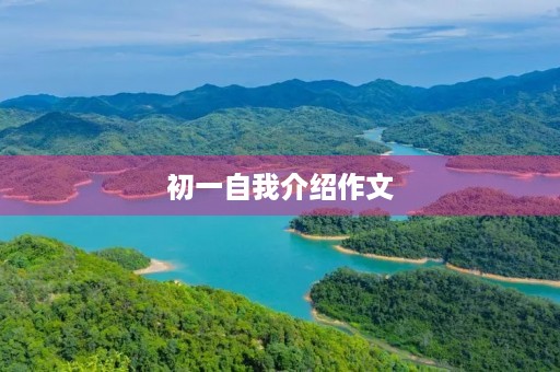 初一自我介绍作文