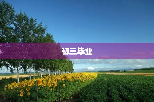 初三毕业,怀念那些年 初三毕业,怀念那些年