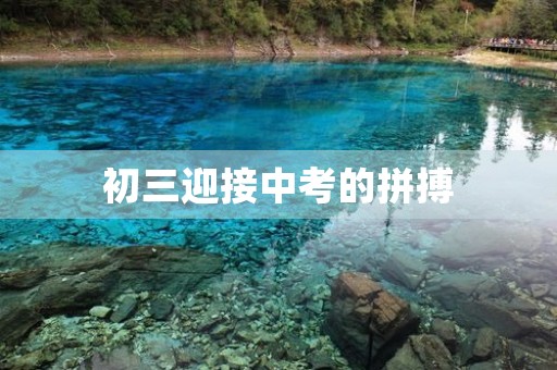 初三迎接中考的拼搏 初三迎接中考的拼搏
