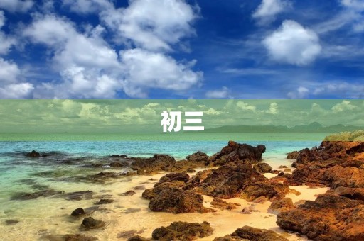 初三,我来了! 初三,我来了!