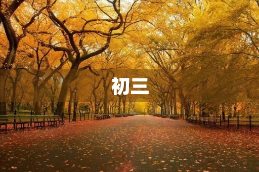 初三,让我们背负起更多的责任和压力,但也给了我们更多的机会和挑战。在这个阶段,我们需要明确自己的目标并付出更多的努力去实现它。 初三,让我们背负起更多的责任和压力,但也给了我们更多的机会和挑战。在这个阶段,我们需要明确自己的目标并付出更多的努力去实现它。