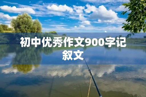 初中优秀作文900字记叙文