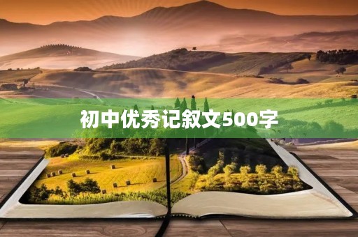 初中优秀记叙文500字 初中优秀记叙文500字