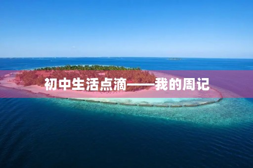 初中生活点滴——我的周记 初中生活点滴——我的周记