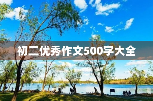 初二优秀作文500字大全