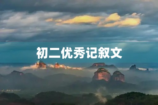初二优秀记叙文