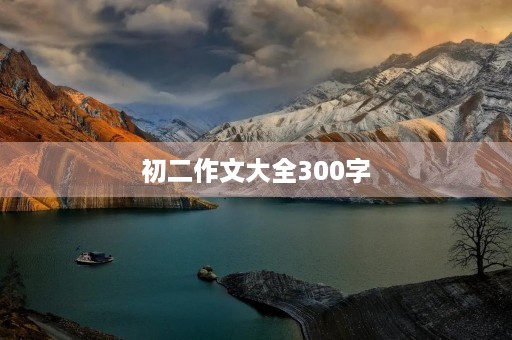 初二作文大全300字 初二作文大全300字