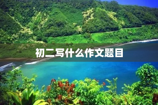 初二写什么作文题目 初二写什么作文题目
