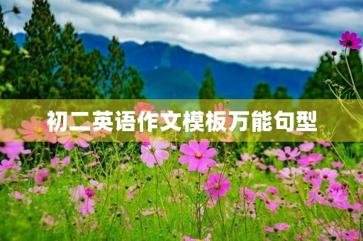 初二英语作文模板万能句型
