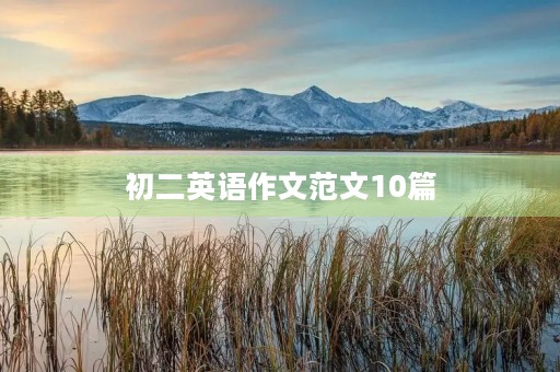 初二英语作文范文10篇