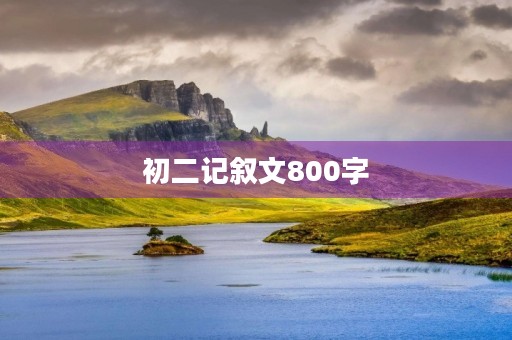 初二记叙文800字