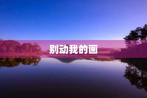别动我的画