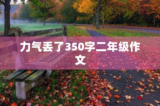力气丢了350字二年级作文