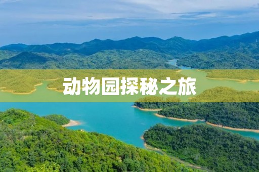 动物园探秘之旅 动物园探秘之旅