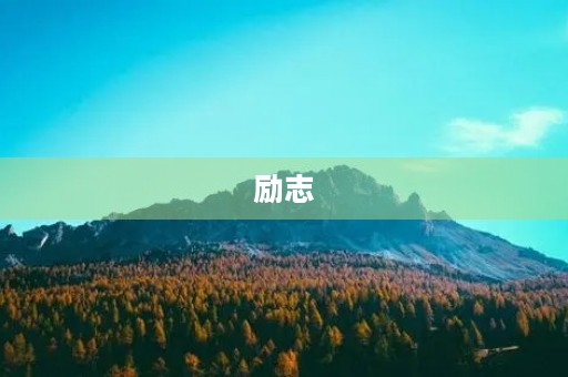 励志 励志