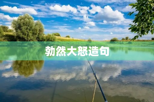 勃然大怒造句(勃然大怒)