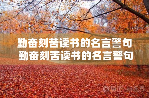 勤奋刻苦读书的名言警句 勤奋刻苦读书的名言警句简短 勤奋刻苦读书的名言警句 勤奋刻苦读书的名言警句简短
