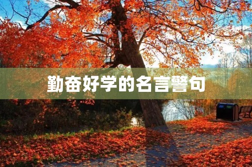 勤奋好学的名言警句(勤奋好学的名言警句50句)