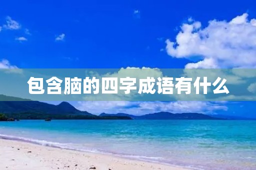 包含脑的四字成语有什么 包含脑的四字成语有什么