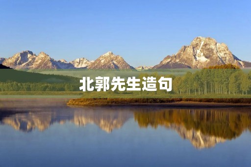 北郭先生造句 北郭先生造句