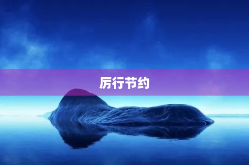 厉行节约,反对浪费——我的心得体会 厉行节约,反对浪费——我的心得体会