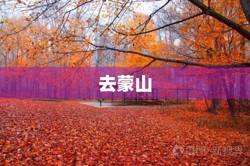 去蒙山 去蒙山
