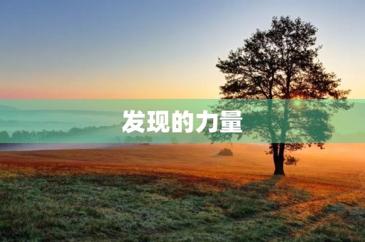 发现的力量