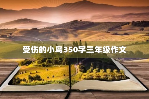 受伤的小鸟350字三年级作文