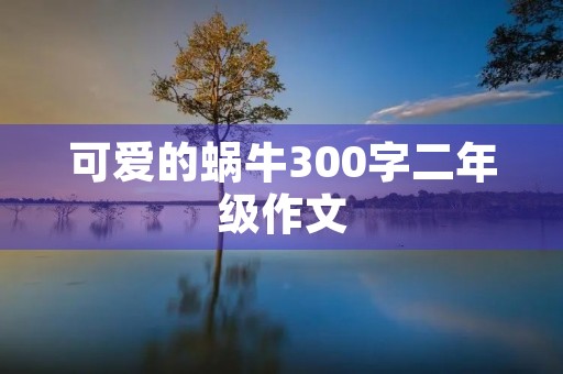 可爱的蜗牛300字二年级作文 可爱的蜗牛300字二年级作文