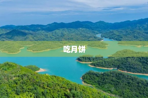 吃月饼