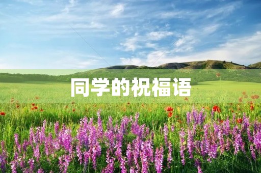 同学的祝福语(对同学的美好祝愿)