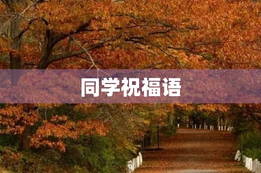 同学祝福语，小学生互相祝福的话
