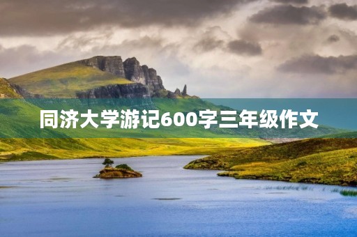 同济大学游记600字三年级作文 同济大学游记600字三年级作文