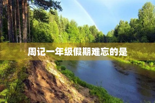 周记一年级假期难忘的是