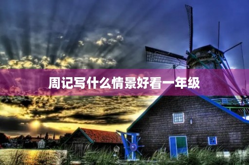 周记写什么情景好看一年级