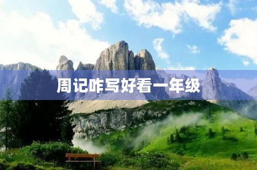 周记咋写好看一年级